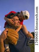 pai filho, ligar, tempo