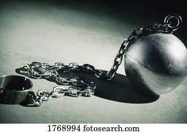 A ball and chain