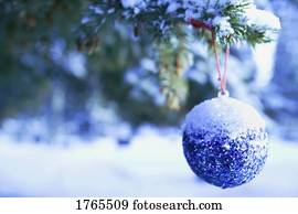 um, festivo, árvore