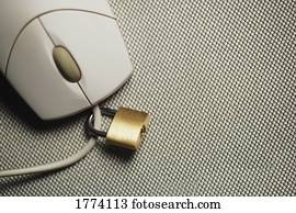 padlocked, rato computador