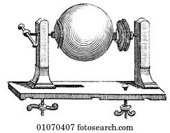 静電気 イラストレーション 2 静電気 ストックアート Fotosearch