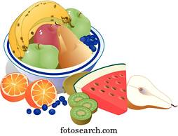 Fruit Bowl Clipart and Stock Illustrations. 1,005 fruit bowl vector EPS