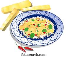Bamboo Shoot Salad, Thai, Laotian Bamboo Shoot Salad, Thai, Laotian