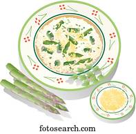 アスパラガス イラスト Asparagus Fotosearch