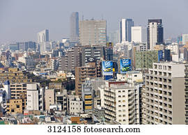 國家博物館 東京 日本 空中 遠景影像 Fotosearch