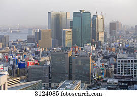 國家博物館 東京 日本 空中 遠景影像 Fotosearch