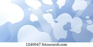 Layered abstract shapes