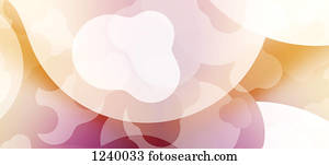 Multi-layered abstract shapes