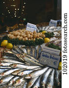 Fish market, Paris, France