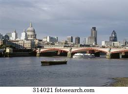 Cityscape, London, England
