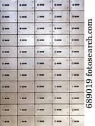 Safety deposit boxes