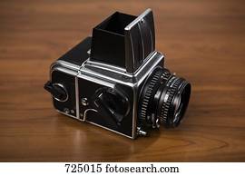 A medium format camera