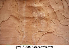 Natural pattern on a rock