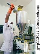 droga fabrica, planta, em, malásia