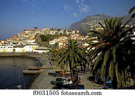 portugal, madeira, camara, de, lobos