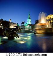 Fountain in Trafalgar Square