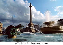 Fountain near Nelsons Column
