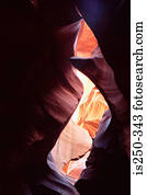 Natural rock formation