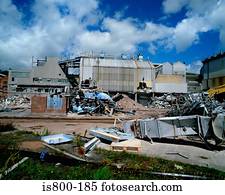 abandonado, fábrica