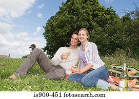 par, tendo uma piquenique