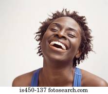 Woman laughing Woman laughing