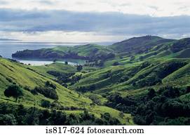 baía, de, ilhas, nova zelândia