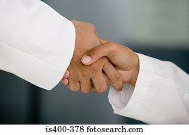 doutores, apertar mão