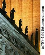 Statues in st marks square