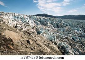 Ice field greenland