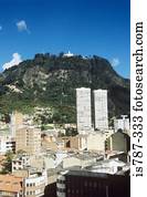 Monserrate hill and bogota