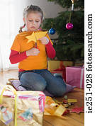 A girl cutting out a star shape