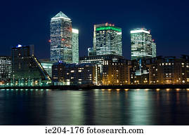 Canary wharf and isle of dogs