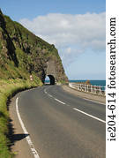 pretas, caverna, túnel, antrim, costa