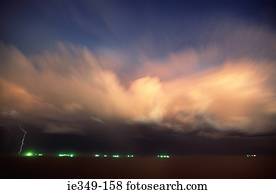 tempestade, sobre, oceânicos