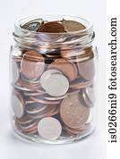 Jar of coins