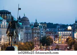 Wenceslas monument prague