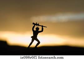 um, soldado brinquedo