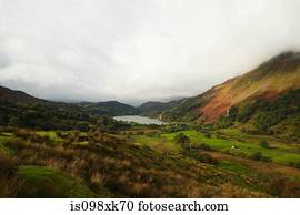 Valley, Snowdonia, North Wales, UK