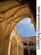 jeronimos, mosteiro, lisboa, portugal