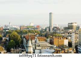London cityscape, UK