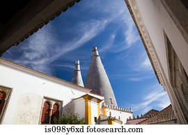 sintra, palácio nacional, sintra, portugal