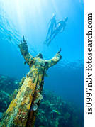 Christ of the Abyss statue