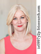 Portrait of a mature woman wearing casual clothing