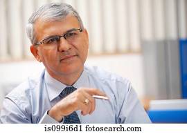 Portrait of a senior businessman