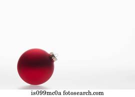 Single red bauble