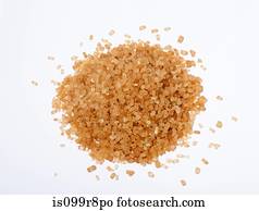 Brown sugar crystals