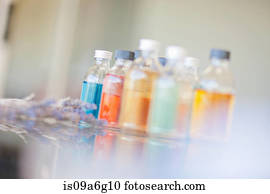 aromatherapy, garrafas