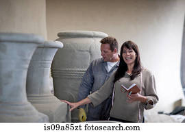 negociando, com, vendas, em, cerã¢­icas, fábrica