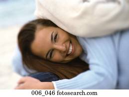 Laughing woman Laughing woman