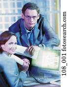 Business people in the office